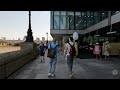 London Walking Tour, Hottest Day Ever | 40°C | London Heatwave walk | 4K