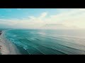 MOST RELAXING BEACH DRONE FLYOVER | WITH MUSIC