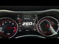 2016 Charger SRT top speed 0-290km (0-180mph)