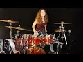 Burn (Deep Purple); drum cover by Sina