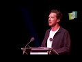 Benedict Cumberbatch reads a letter of apology from a father to his children