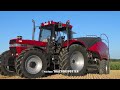 Baling straw | CASE IH 1455 & LB434R | Pure Sound w/ open pipe | Tractorspotter