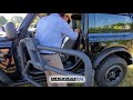 2021 Ford Bronco Tube Doors & Front Seat Tilt / Fold Demonstration