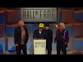 R.E.M. reunite at Songwriters Hall Of Fame induction 2024 - Speech