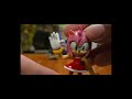 Sonic the Werehog and Amy Rose 3-inch figure reviews (#SpookyMonth)
