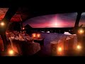Relax Panoramic Window View | Calm Music With Beautiful Sunset