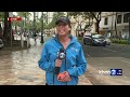 ‘It was so crazy,’ heavy rain leads to flooded roads in Waikiki