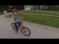 Riding bicycles in the neighborhood - summer 2023