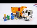 Sluban City M38-B1066 garbage truck | Video for lego fans!