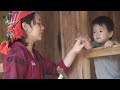 Rua (turtle) and mom make wooden house walls - Eps 4 - Building a farm life