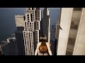 Flying Like Supergirl in the Unreal Engine 5 Matrix Awakens City Map