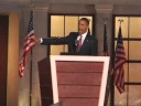 Barack Obama at the 2008 DNC
