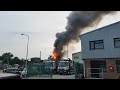 Hailsham scrap metal fire 13 June 2018