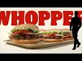 Whopper Whopper Ad, but the Singer finally Escapes