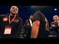 Deontay Wilder reacts hilariously to Tyson Fury's epic ring walk
