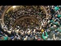 Notre Dame Trumpets play under the Golden Dome. Irish Fight Song