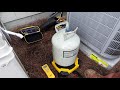 Setting a Refrigerant Charge by Subcool