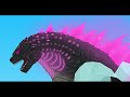 Evolved Godzilla vs Shimo | ANIMATION