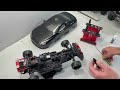 MST RMX 2.5 Toyota JZ3 / I install the Yokomo oil shocks