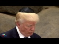 PM Netanyahu and US  President Trump at Yad Vashem
