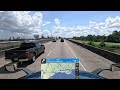 July 1, 2024/194 Trucking through Louisiana using GoPro 360