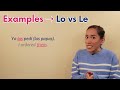 Lo vs Le: Conquer Spanish Object Pronouns