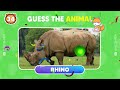 Guess The Animal By Emoji | Animal Emoji Quiz