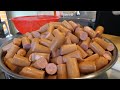 korean style hot dog (corn dog) collection - korean street food