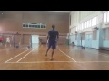 Sunday group badminton game