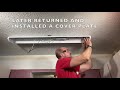 How To Install A New LED Kitchen Ceiling Light | 4 Foot Flush Mount