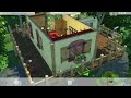 building a treehouse in the sims // speed build