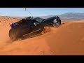 Big block sand burnout