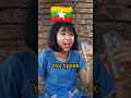 Indian girl speaks Burmese?‼️😮😮😮😮#myanmaryoutubechannel#viral#Myanmar movies