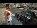 GTA San Andreas RTX 4090 'First Mission' 4K Gameplay! GTA SA Remastered Graphics Mod