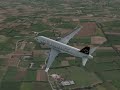 LOT Airlines Airbus A320 DANGEROUS Landing at Dublin Airport