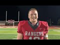 Logan quarterback Bradley Check talks about 21-16 win over Sparta