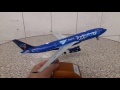 Miniatura de avião da azul Airbus a330 escala 1:200