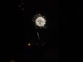 Seeing fireworks at the fall harvest festival