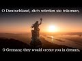 Deutschland, heiliges Deutschland [German patriotic song][+English translation]