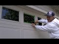 Masking Windows Fast.  How to use a painters hand masker.  How to mask windows.