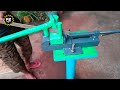 DIY Metal Bench Vise / Making  A Heavy Duty Metal Bench Vise / How To Make A Bench Vise #beginners