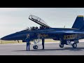 Blue Angel 7 Arrival at Orlando Sanford International Airport for the 2024 Orlando Air Show