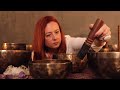 Soft Spoken Bowls Meditation for SLEEP 💜 ASMR, Qi Sounds, Sleep Music, Himalayan Singing Bowls