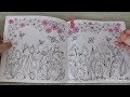 Colouring Book Collection & Completed Pages ~ Part 1