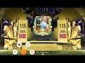 115 UTOTS FIFA MOBILE insane luck