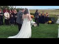 Dad Surprises Daughter by Walking Her Down the Aisle at Her Wedding