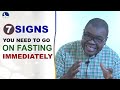7 WARNING SIGNS YOU NEED TO GO ON FASTING IMMEDIATELY