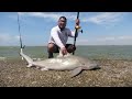 Fisherman risks it all Catching 100lb BEAST Fishing the Jetty!! INSANE FISHING VIDEO!