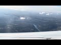 Milan takeoff with alps in background