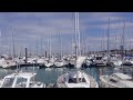 Port des Minimes marina, view from our berth.
